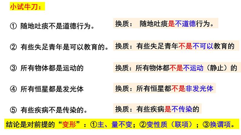 6.2简单判断的演绎推理方法课件-2023-2024学年高中政治统编版选择性必修三逻辑与思维07