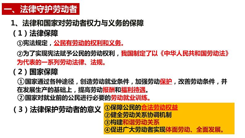 7.1立足职场有法宝课件-2023-2024学年高中政治统编版选择性必修二法律与生活06