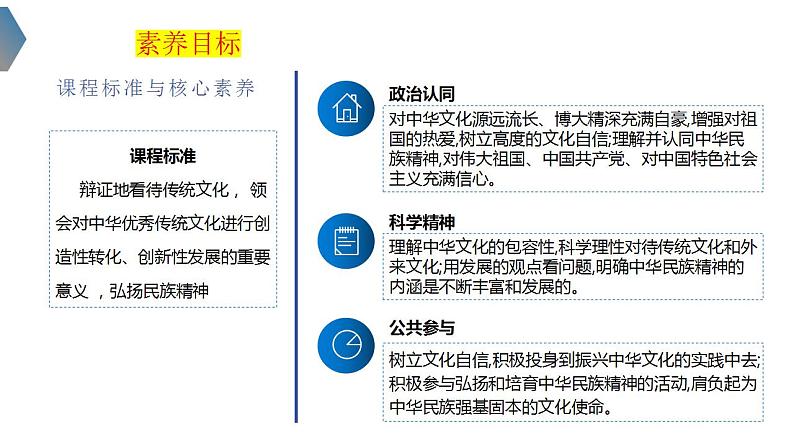 7.2 正确认识中华传统文化  课件-2024届高考政治一轮复习统编版必修四哲学与文化第3页