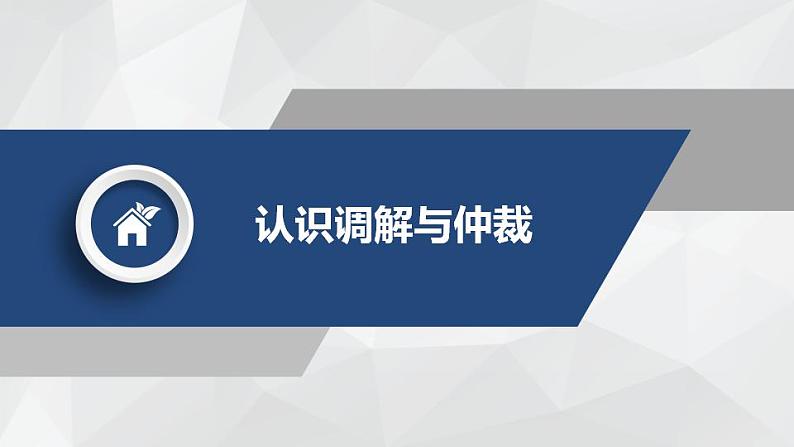 9.1认识调解与仲裁 课件-2023-2024学年高中政治统编版选择性必修二法律与生活03