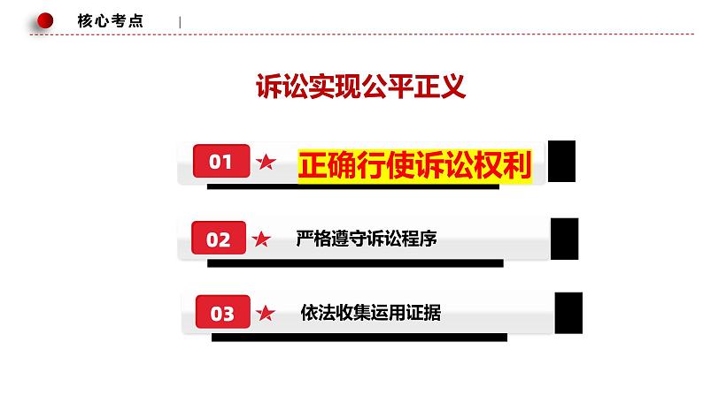 10.1 正确行使诉讼权利 课件-2024届高考政治一轮复习统编版选择性必修二法律与生活07