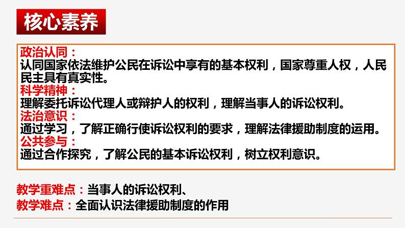 10.1 正确行使诉讼权利课件-2023-2024学年高中政治统编版选择性必修二法律与生活05
