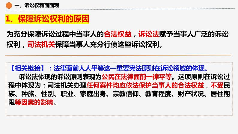 10.1 正确行使诉讼权利课件-2023-2024学年高中政治统编版选择性必修二法律与生活07