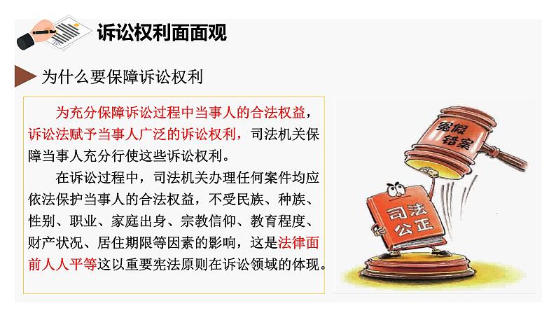 10.1正确行使诉讼权利课件-2023-2024学年高中政治统编版选择性必修二法律与生活第5页