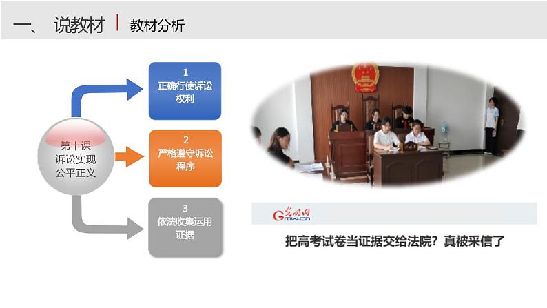 10.3 依法收集运用证据 说课课件第4页