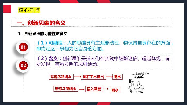 11.1创新思维的含义与特征课件-2024届高考政治一轮复习统编版选择性必修三逻辑与思维第8页