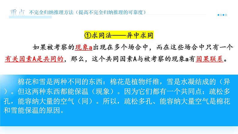 第七课 学会归纳与类比推理 课件-2024届高考政治一轮复习统编版选择性必修三逻辑与思维第5页