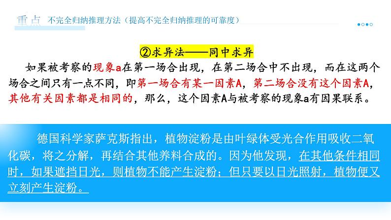 第七课 学会归纳与类比推理 课件-2024届高考政治一轮复习统编版选择性必修三逻辑与思维第6页