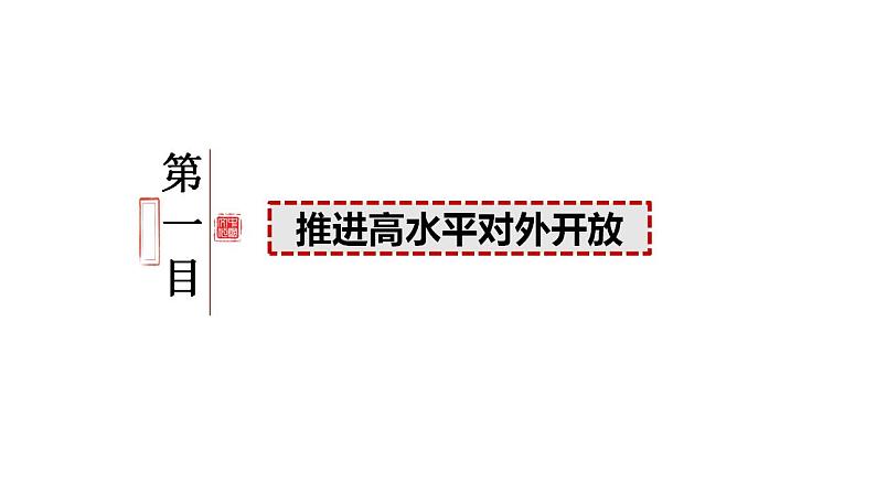 7.1开放是当代中国的鲜明旗帜 课件-2023-2024学年高中政治统编版选择性必修一当代国际政治与经济02