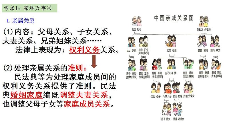 第五课 在和睦家庭中成长 课件-2024届高考政治一轮复习统编版选择性必修二法律与生活第4页