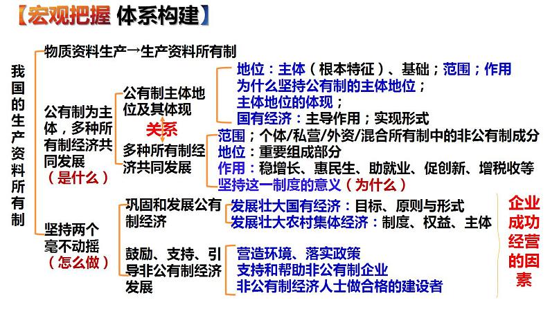 第一课 我国的生产资料所有制 课件-2024届高考政治一轮复习统编版必修二经济与社会第5页