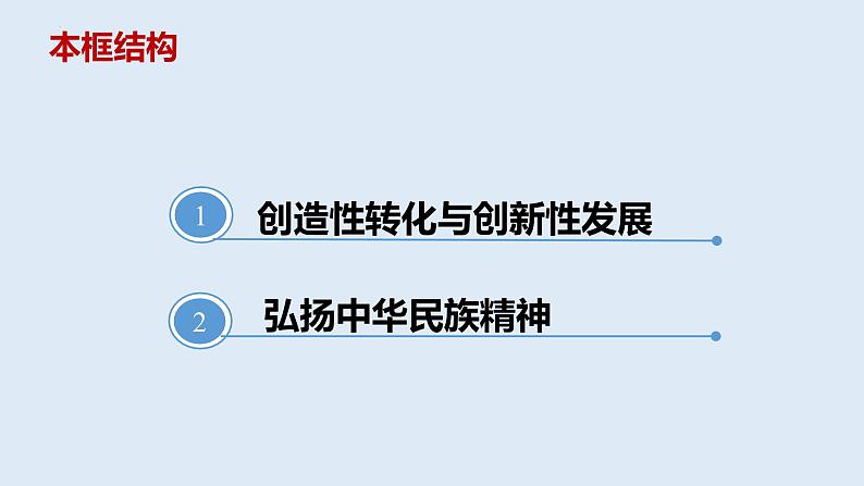 高中政治统编版必修四7.3弘扬中华优秀传统文化与民族精神课件04