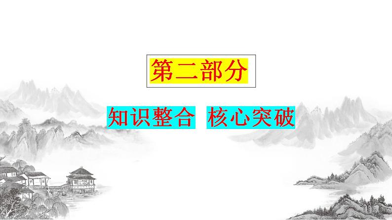 专题一 人类社会发展历程及趋势 课件-2024届高考政治统编版必修一中国特色社会主义07