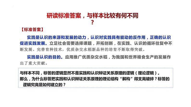 把握答题规律 提升答案规格课件-2024届湖北省高考政治二轮复习备考06