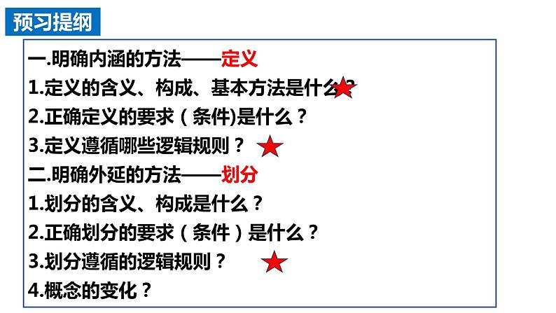 2023-2024学年高中政治统编版选择性必修三：4.2明确概念的方法 课件第3页