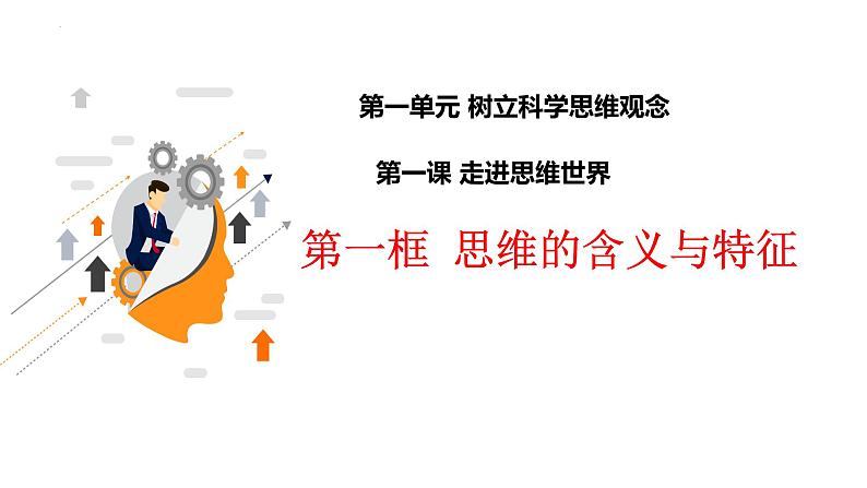 1.1 思维的含义与特征 课件-2023-2024学年高中政治统编版选择性必修三逻辑与思维第3页