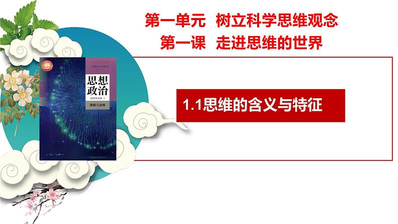 1.1 思维的含义与特征2023-2024学年高二政治同步教学优质课件（统编版选择性必修3）第2页