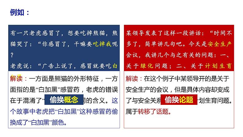 2.2逻辑思维的基本要求-2023-2024学年高二政治高效优质课件（统编版选择性必修3）08