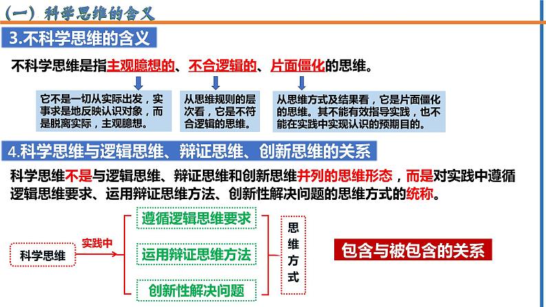 3.1 科学思维的含义与特征2023-2024学年高二政治高效优质课件（统编版选择性必修3）06