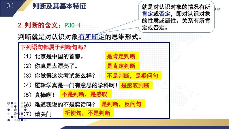 5.1 判断的概述2023-2024学年高二政治教学示范课课件（统编版选择性必修3）05