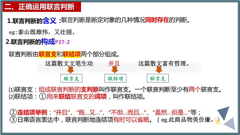 5.3正确运用复合判断课件-2023-2024学年高中政治统编版选择性必修三逻辑与思维 (1)第7页