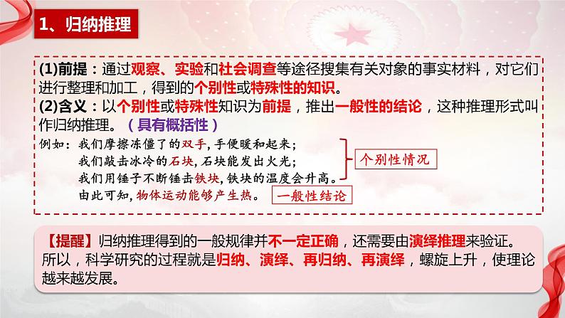 7.1归纳推理及其方法 课件-2023-2024学年高中政治统编版选择性必修三逻辑与思维06