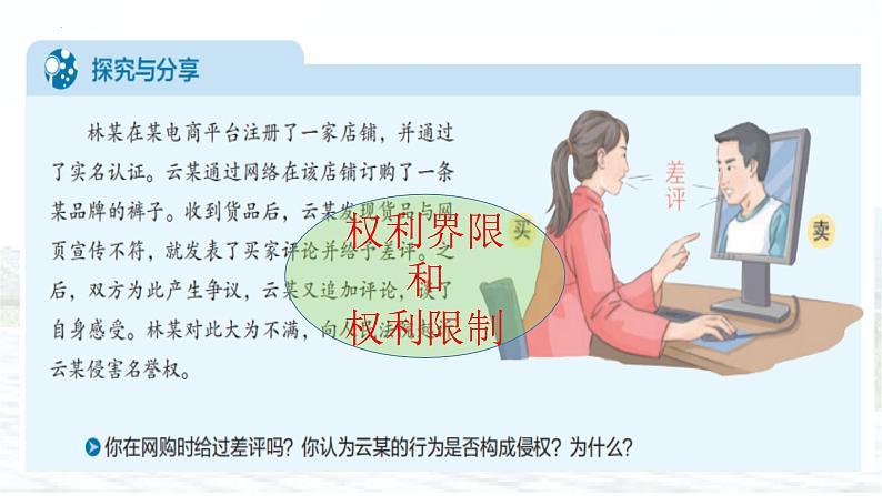 4.2 权利行使 注意界限 课件-2023-2024学年高中政治统编版选择性必修二法律与生活03