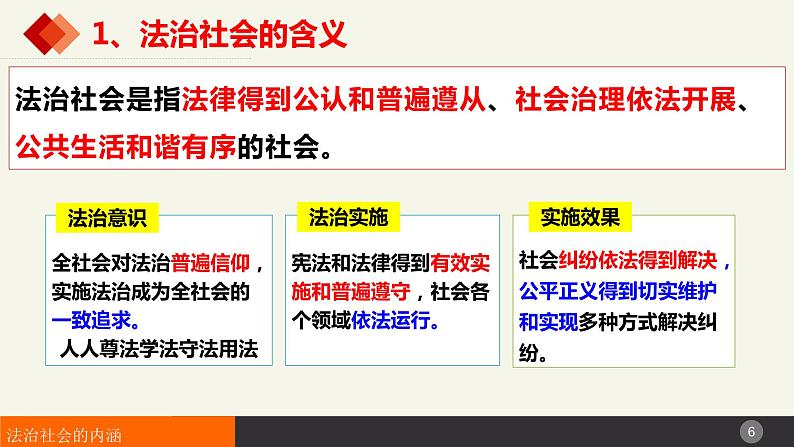 8.3法治社会课件-2023-2024学年高中政治统编版必修三政治与法治第6页