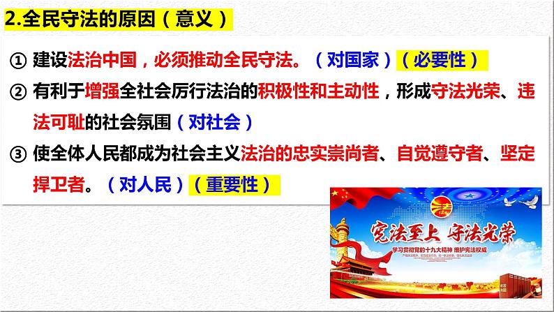 9.4 全民守法 课件  2023-2024学年高中政治 政治与法治  同步课件（统编版必修3）第7页