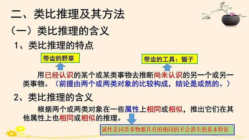 7.2类比推理及其方法 课件第4页