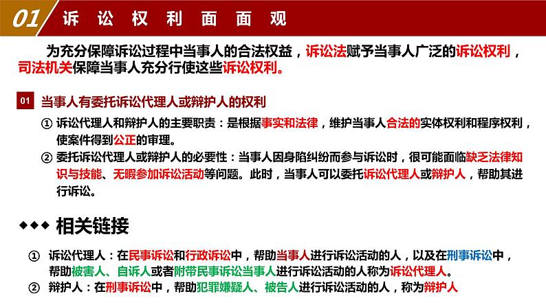 2023-2024学年高中政治统编版选择性必修二法律与生活：10.1 正确行使诉讼权利 课件第6页