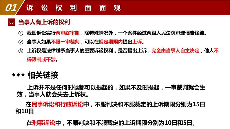 2023-2024学年高中政治统编版选择性必修二法律与生活：10.1 正确行使诉讼权利 课件第8页