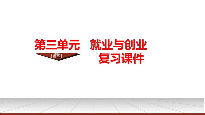 2023-2024学年高中政治统编版选择性必修二法律与生活：第三单元   就业与创业 课件04