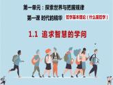 1.1 追求智慧的学问 课件-2023-2024学年高中政治统编版必修四哲学与文化(1)