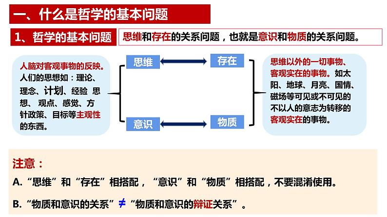 1.2哲学的基本问题课件-2023-2024学年高中政治统编版必修四哲学与文化 (2)04