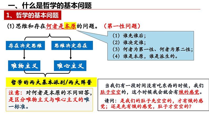 1.2哲学的基本问题课件-2023-2024学年高中政治统编版必修四哲学与文化 (2)06