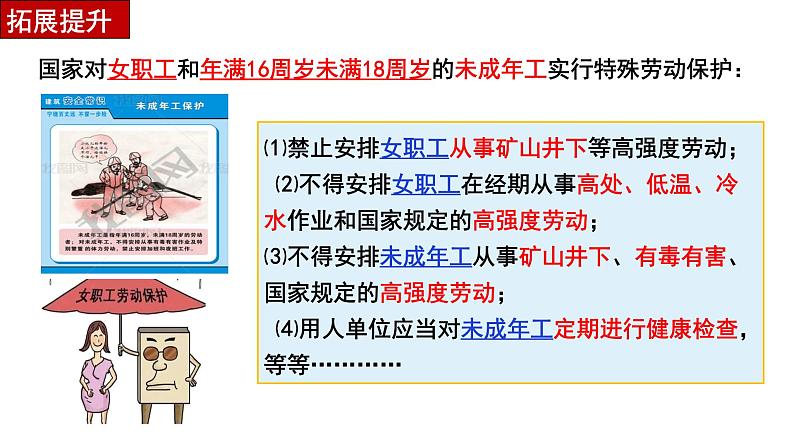 2023-2024学年高中政治统编版选择性必修二法律与生活：第七课 做个明白的劳动者 课件06