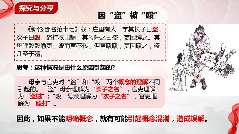 2023-2024学年高中政治统编版选择性必修三逻辑与思维：4.1概念的概述 课件第5页