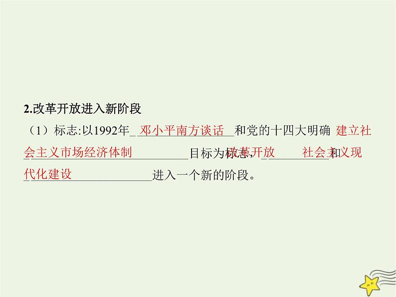 高中思想政治学考复习必修1中国特色社会主义课时3只有中国特色社会主义才能发展中国课件第7页