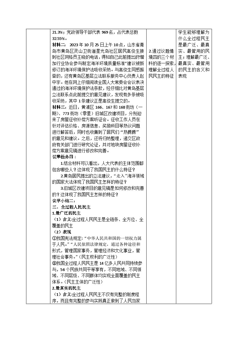 【课件研究所】人教版高中必修三4.1《人民民主专政的本质：人民当家作主》课件（教案）03