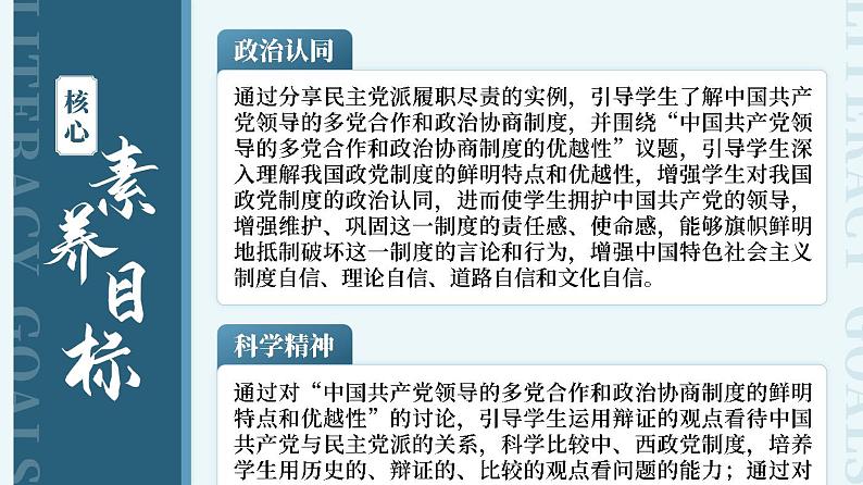 【课件研究所】人教版高中必修三6.1《中国共产党领导的多党合作和政治协商制度》课件（教案）03