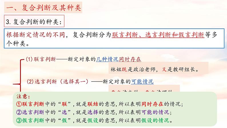 5.3正确运用复合判断 课件-2023-2024学年高中政治统编版选择性必修三逻辑与思维07