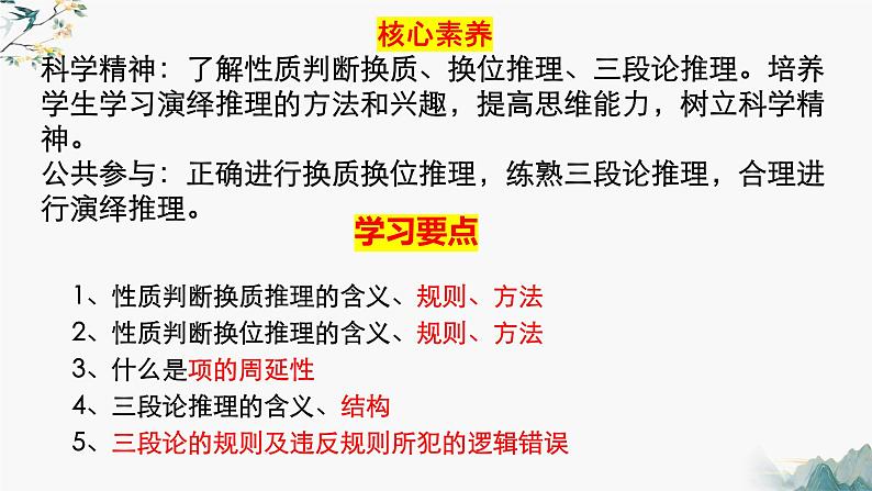 6.2简单判断的演绎推理方法（课件）2023-2024学年高中政治选择性必修三 《逻辑与思维》第2页