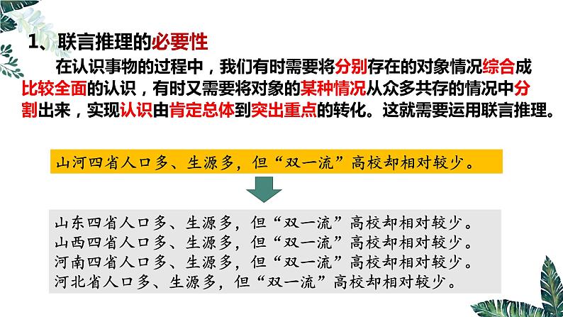 6.3 复合判断的演绎推理方法（课件）2023-2024学年高中政治选择性必修三 《逻辑与思维》第6页