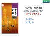 5.1 家和万事兴 课件-2023-2024学年高中政治统编版选择性必修二法律与生活