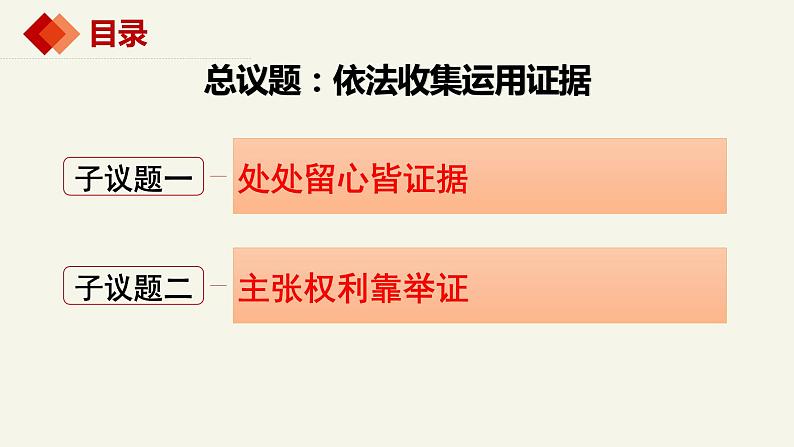 10.3 依法收集运用证据  课件-2023-2024学年高中政治统编版选择性必修二法律与生活03