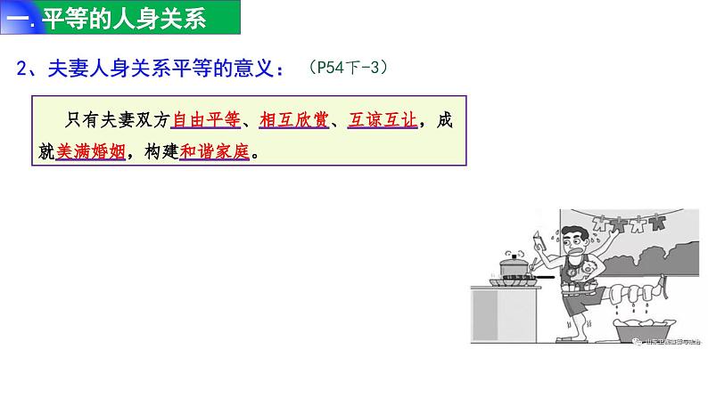 6.2 平等的夫妻关系 课件-2023-2024学年高中政治统编版选择性必修二法律与生活第8页