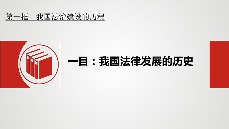 7.1 我国法治建设的历程 程课件-2023-2024学年高中政治统编版必修三政治与法治07