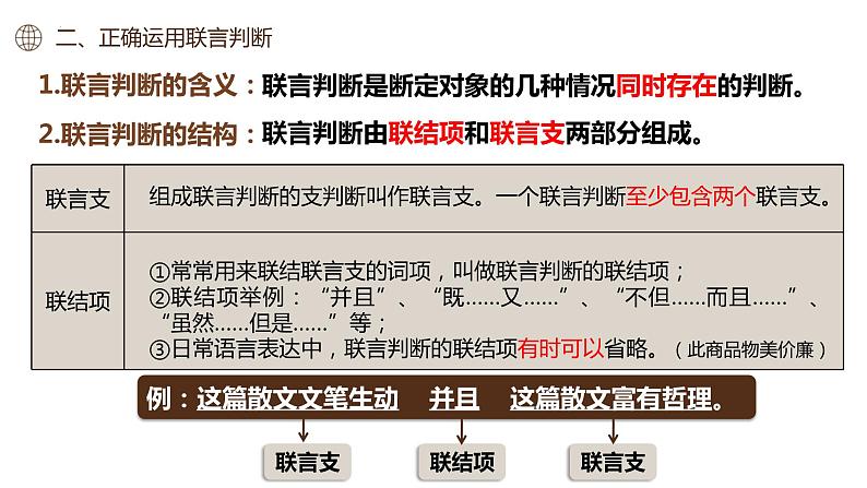 5.3正确运用复合判断课件-高中政治统编版选择性必修三逻辑与思维07