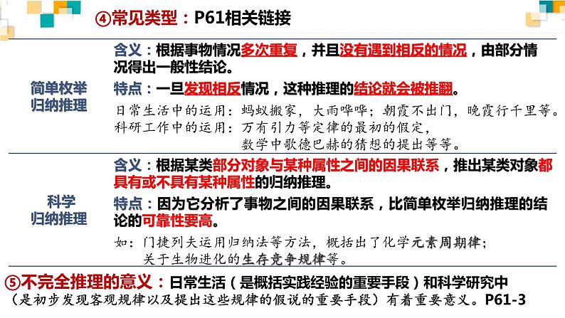 7.1 归纳推理及其方法 课件-高中政治统编版选择性必修三逻辑与思维08